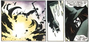 Comic Ausschnitt aus V wie Vendetta Comic Ausschnitt aus V wie Vendetta